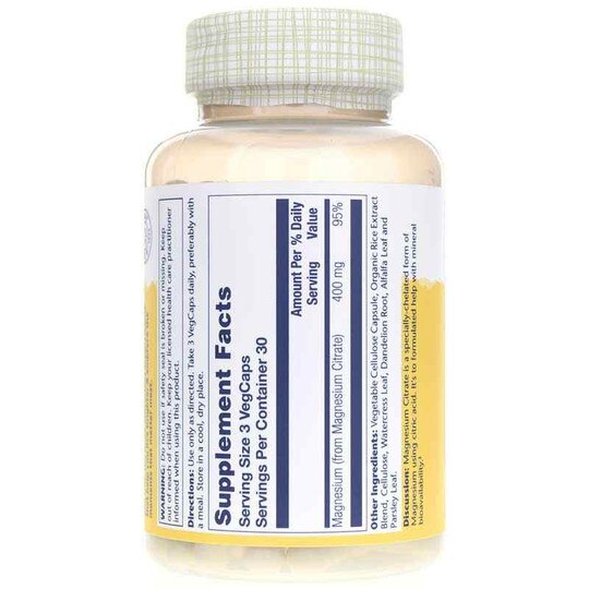 Magnesium Citrate 400 Mg, SLR